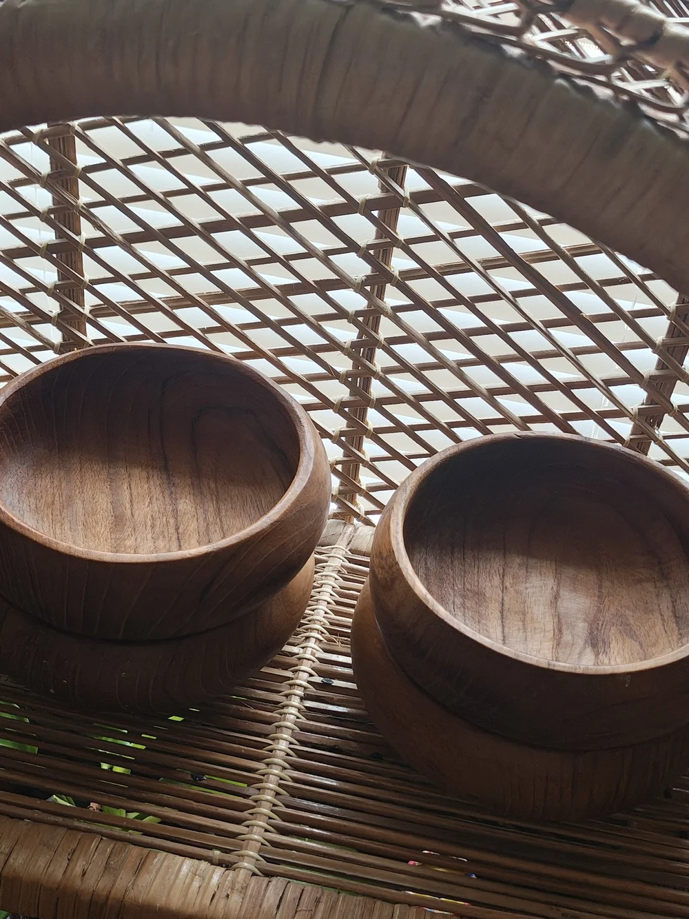 Goodwood Teak Salad Bowls-Set Of 4